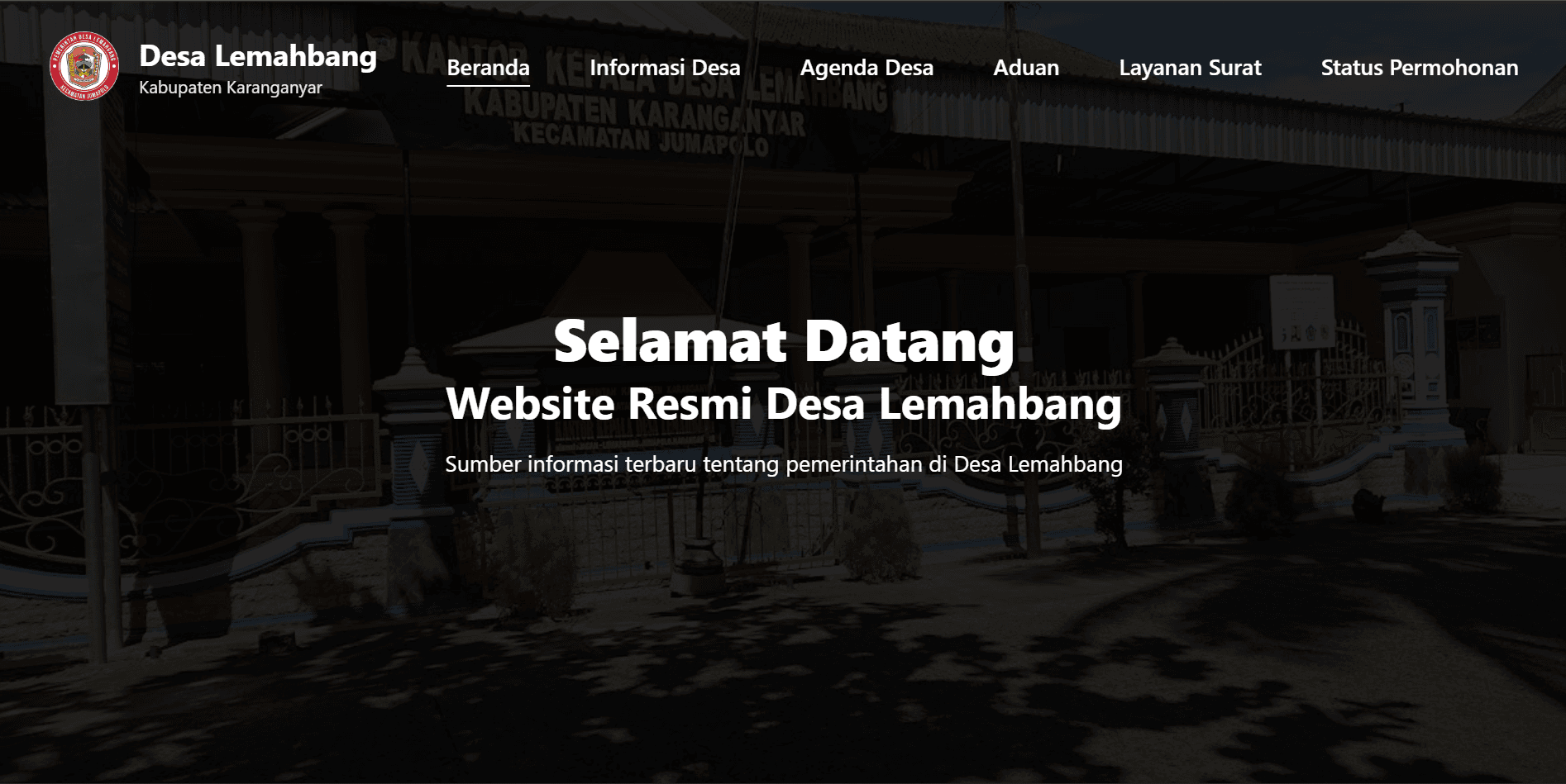 Website Desa Lemahbang