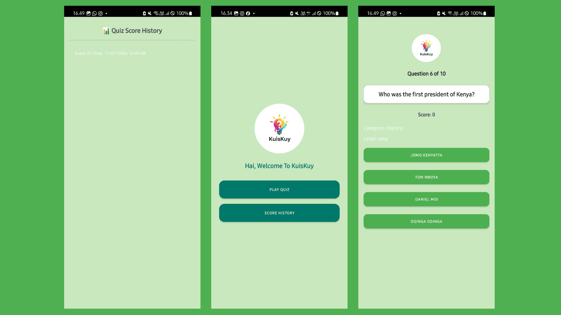 KuisKuy Application